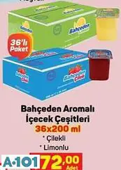 BAHÇEDEN AROMALI İÇECEK